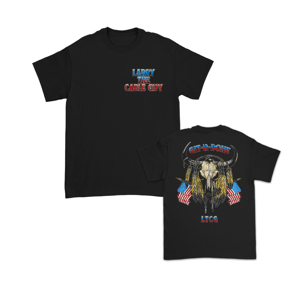 Bull Skull T-Shirt (Black)