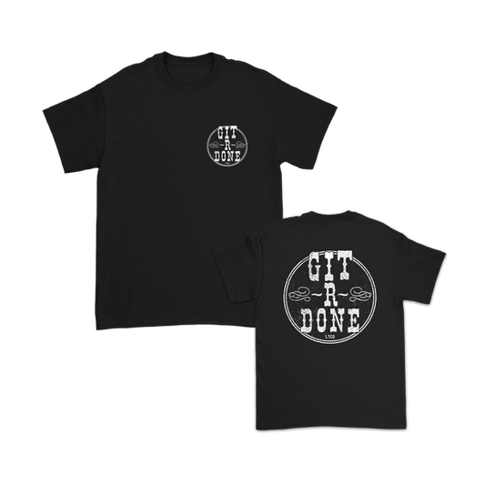 Western Crest T-Shirt (Black)