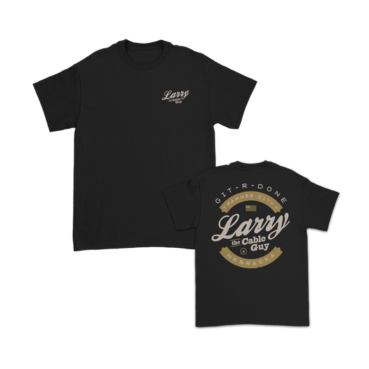 Pawnee City T-Shirt (Black)